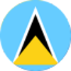 St. Lucia flag thumbnail